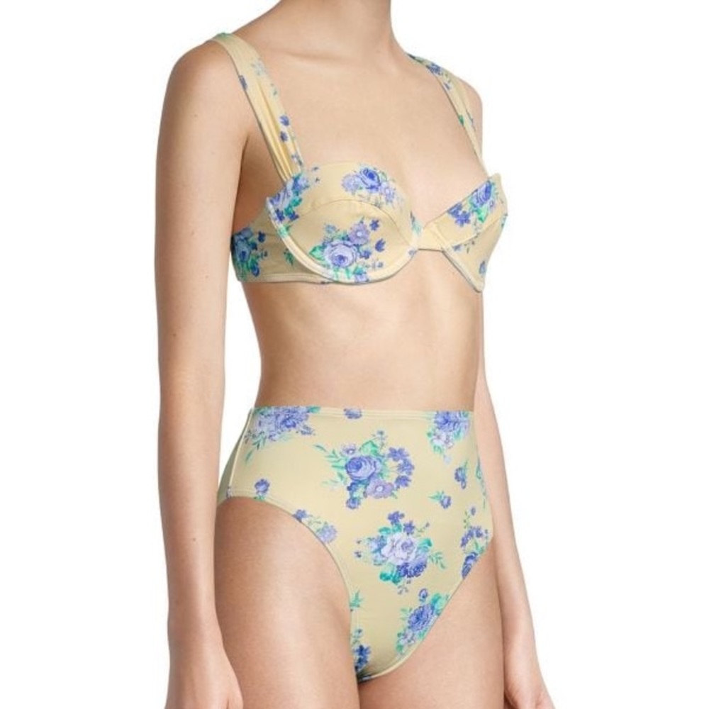 WeWoreWhat golden hour floral bikini set